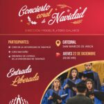 Concierto coral Navidad Universidad de Tarapaca