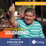 Caritas Chile agradece cifra récord de 100 millones de pesos en su colecta nacional