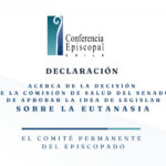 Obispos esperan que el Senado no apruebe una ley de eutanasia por el bien común y la dignidad humana